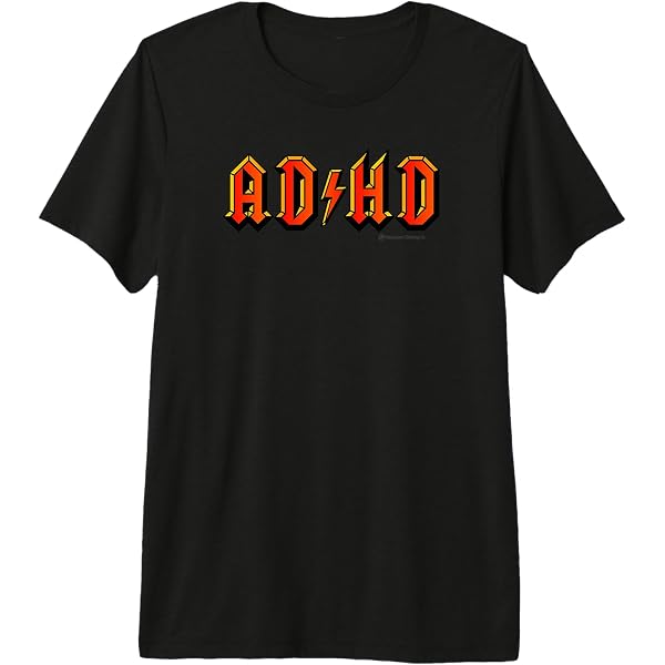 Amazon.com: ADHD AD/HD T-Shirt : Clothing, Shoes & Jewelry